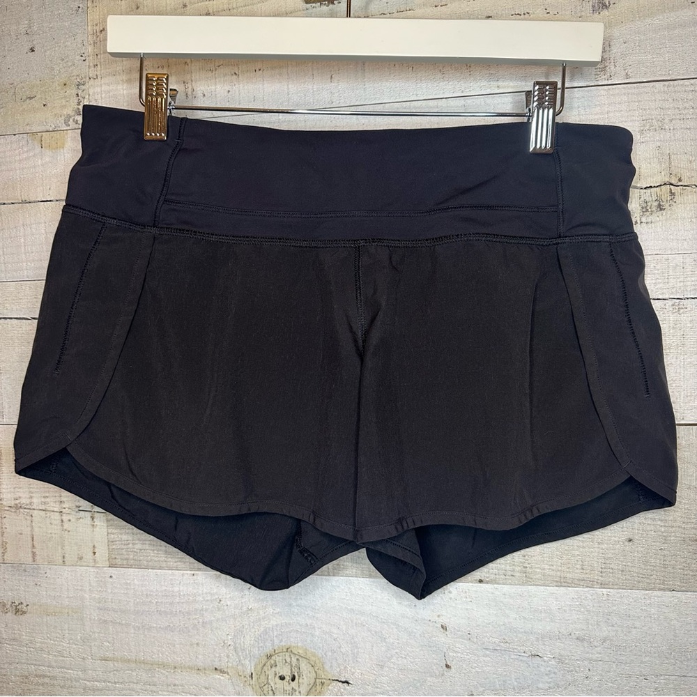 Lululemon Run Times Short *4-way Stretch Black 8 - Picture 5 of 12